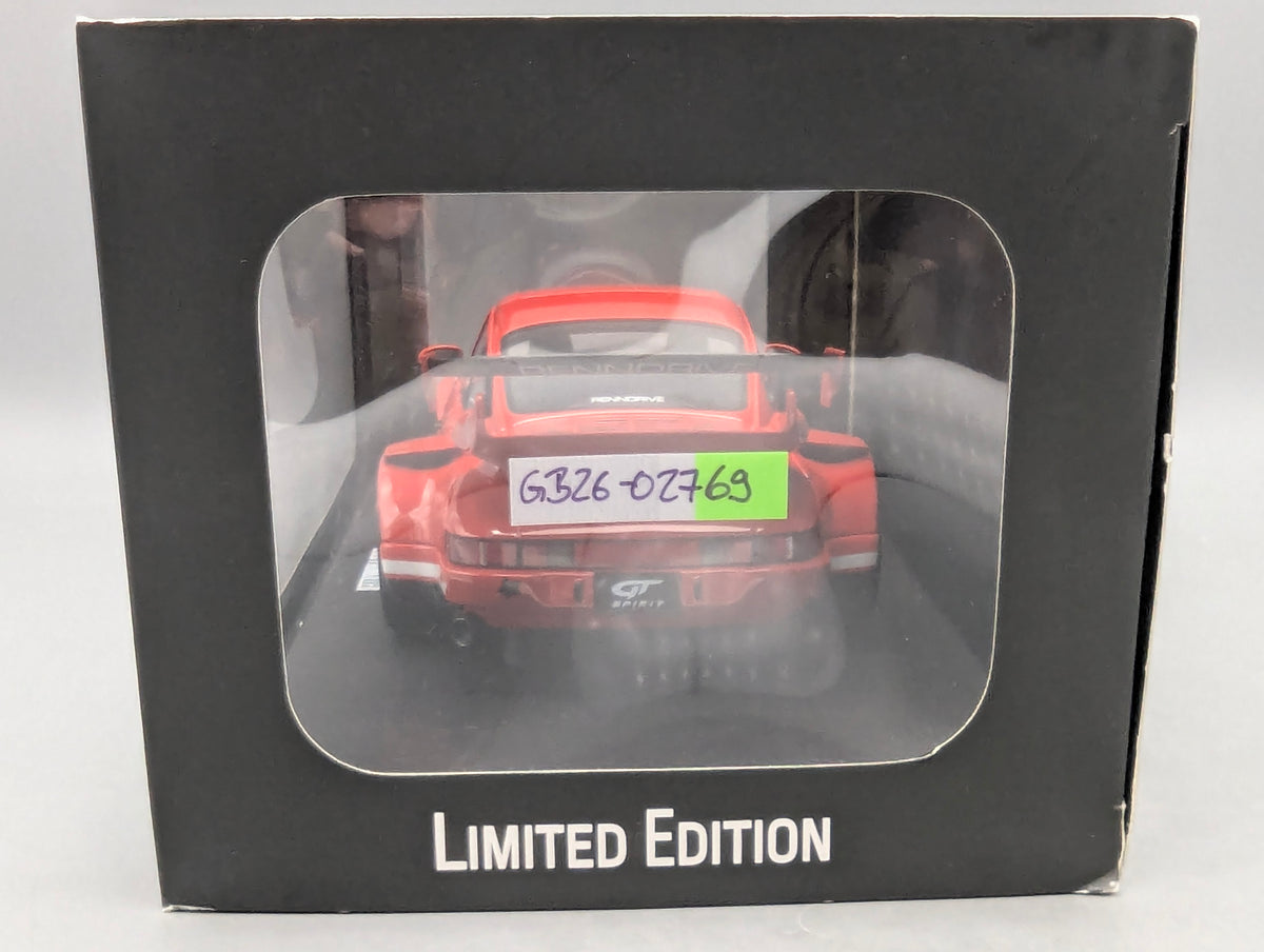 Modellautos 1:18 GT Spirit GT449 Porsche 911 RWB Body Kit Painkiller Rot #9 OVP