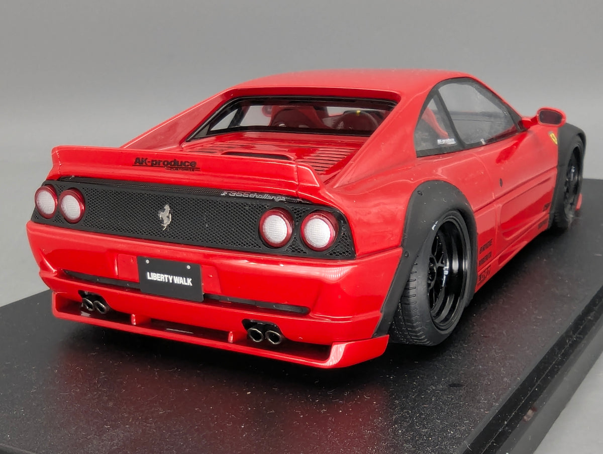Modellautos 1:18 GT Spirit GT468 Ferrari F355 Liberty Walk LBWK Rot mit OVP