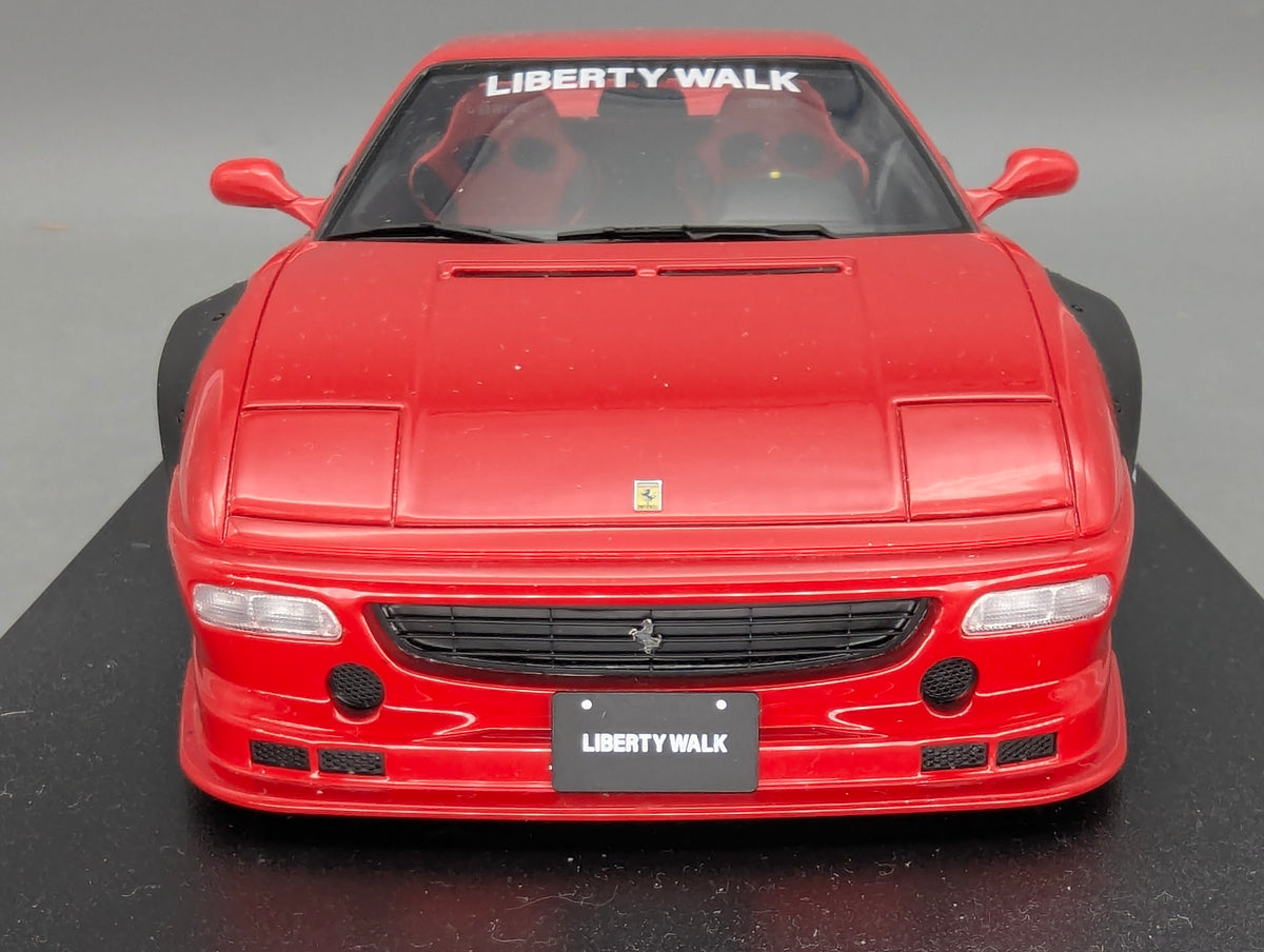 Modellautos 1:18 GT Spirit GT468 Ferrari F355 Liberty Walk LBWK Rot mit OVP