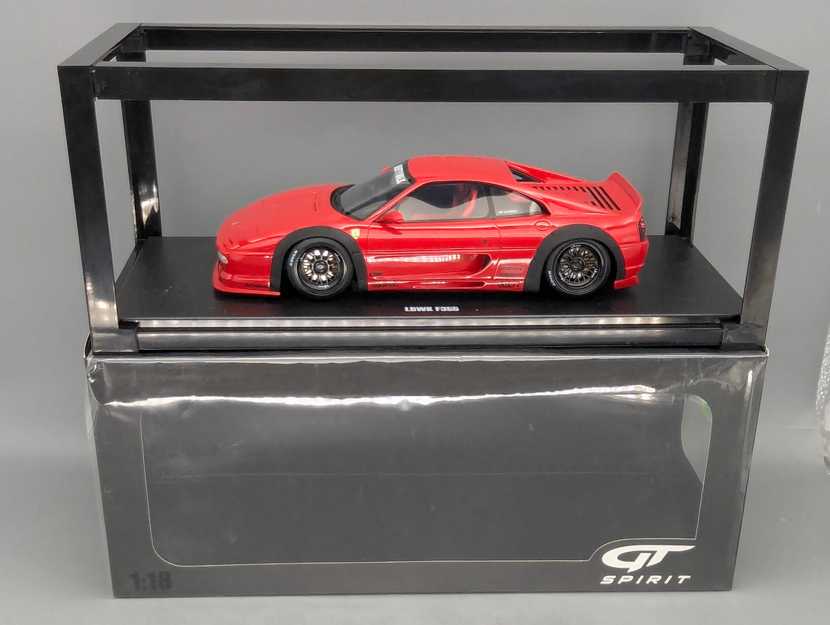 Modellautos 1:18 GT Spirit GT468 Ferrari F355 Liberty Walk LBWK Rot mit OVP