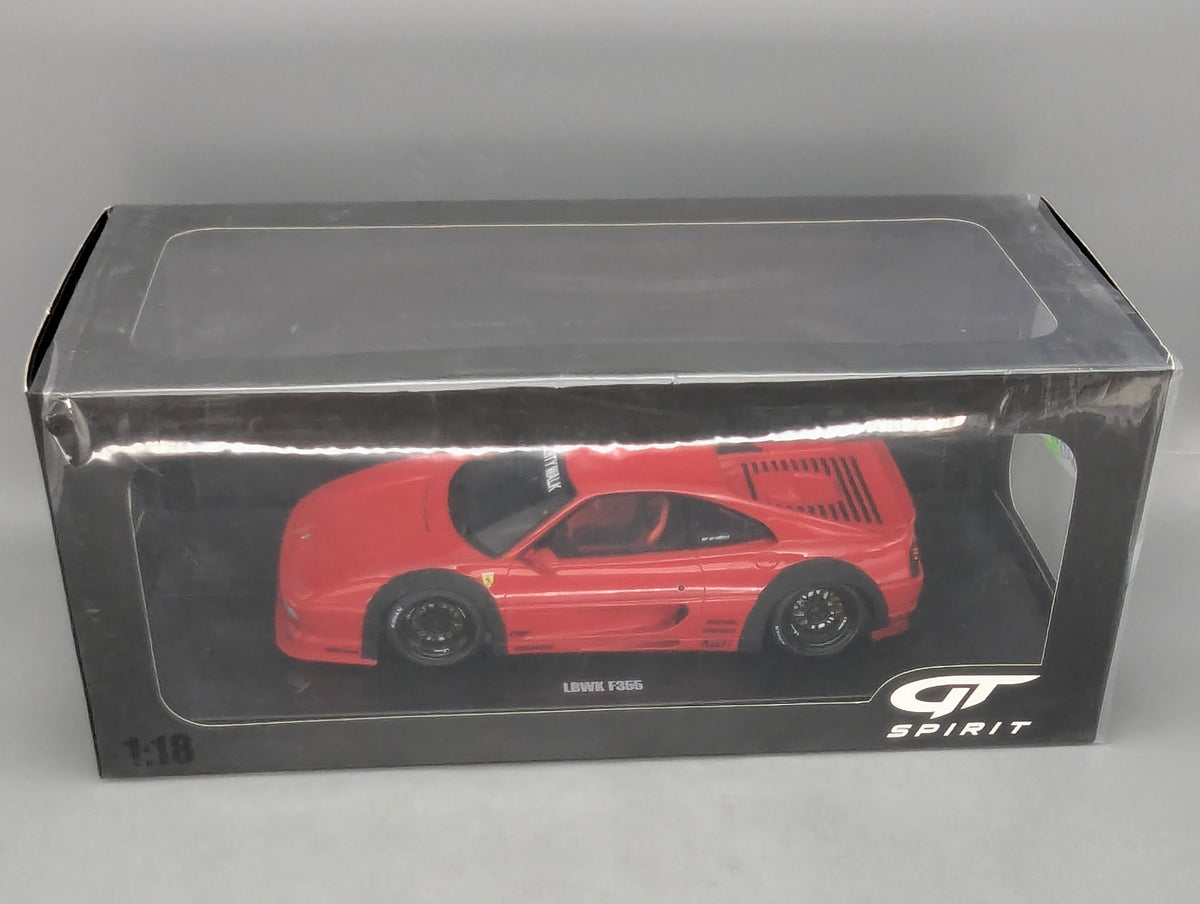 Modellautos 1:18 GT Spirit GT468 Ferrari F355 Liberty Walk LBWK Rot mit OVP