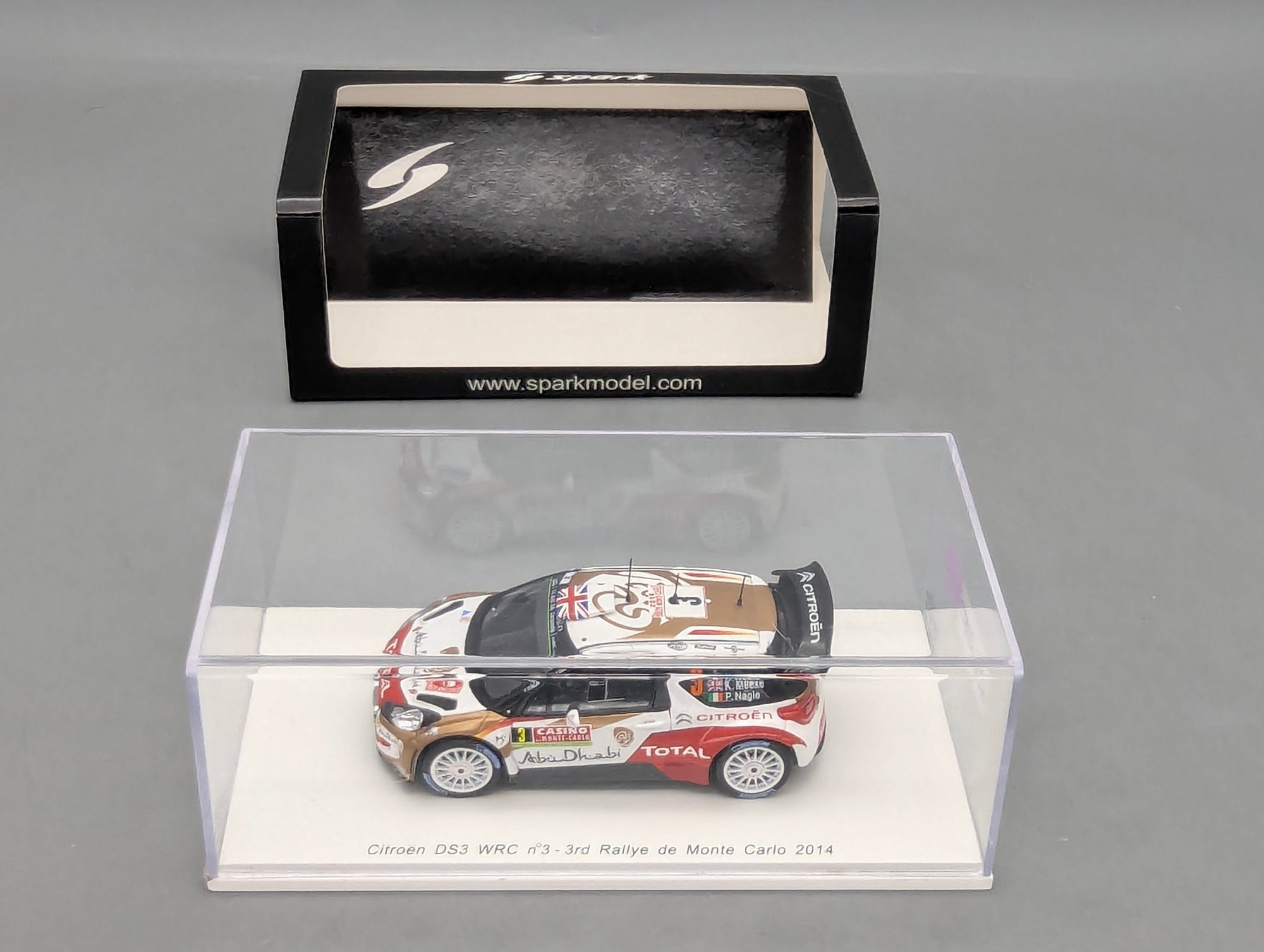 Model Cars 1:43 Spark SB660 BMW 635 CSi 24h Spa 1985 #3 with original packaging