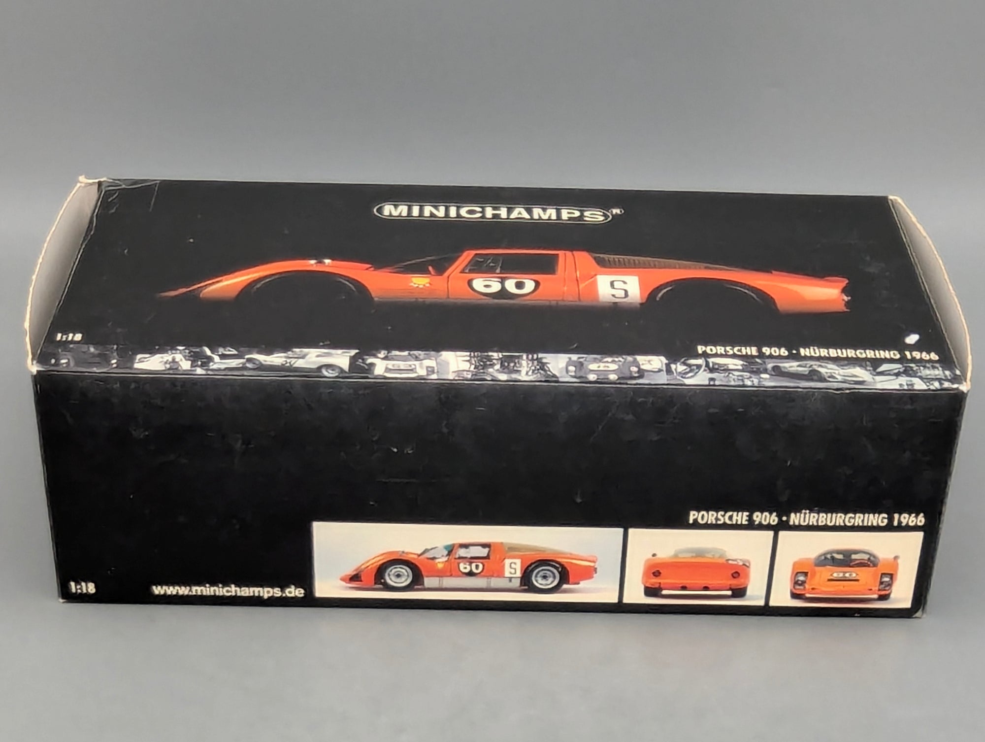 Model Cars 1:43 Minichamps Mercedes Benz SL65 AMG Black Series Silver with original packaging