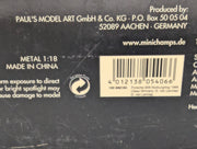 Model Cars 1:43 Minichamps Mercedes Benz SL65 AMG Black Series Silver with original packaging