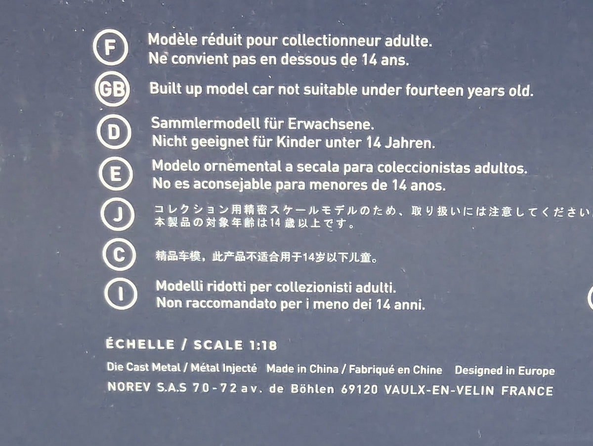 Model Cars 1:12 Premium ClassiXXs BMW Isetta "Export" Light Blue with Original Packaging