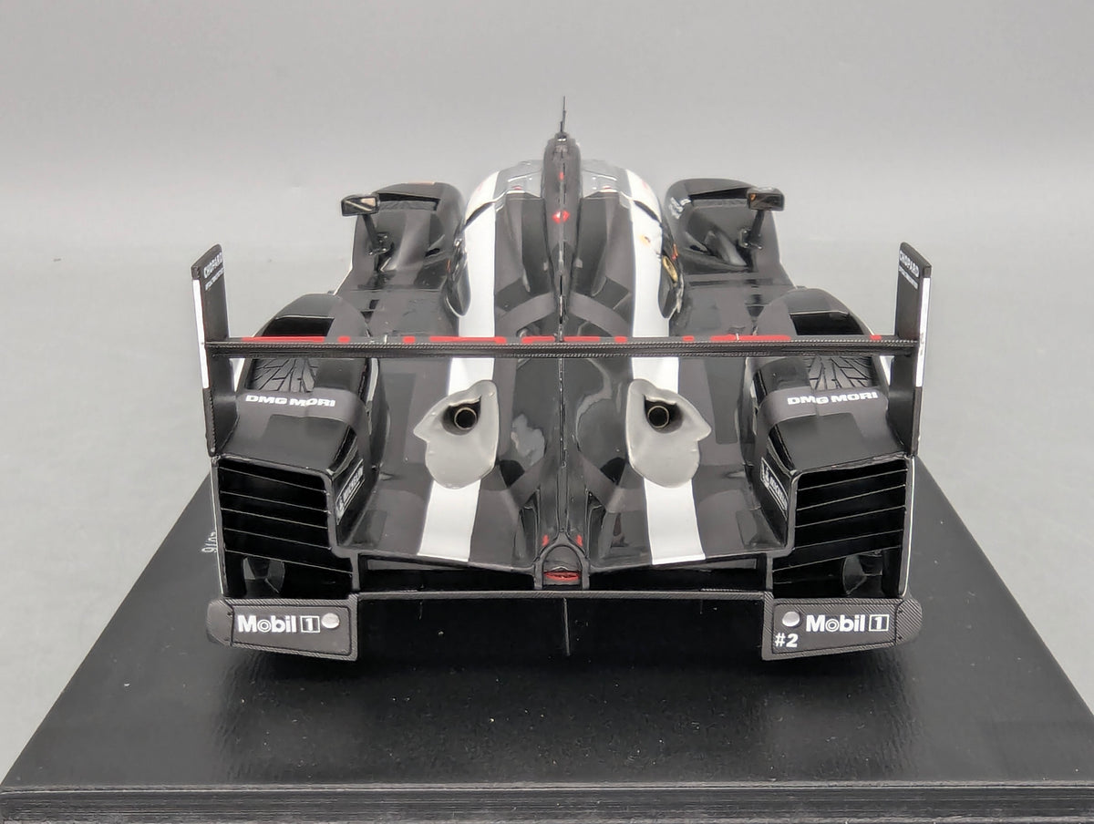 Modellautos 1:18 Spark Porsche 919 Hybrid WINNER 24h Le Mans 2016 #2 mit Vitrine und OVP