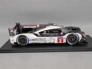 Modellautos 1:18 Spark Porsche 919 Hybrid WINNER 24h Le Mans 2016 #2 mit Vitrine und OVP