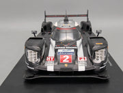Modellautos 1:18 Spark Porsche 919 Hybrid WINNER 24h Le Mans 2016 #2 mit Vitrine und OVP