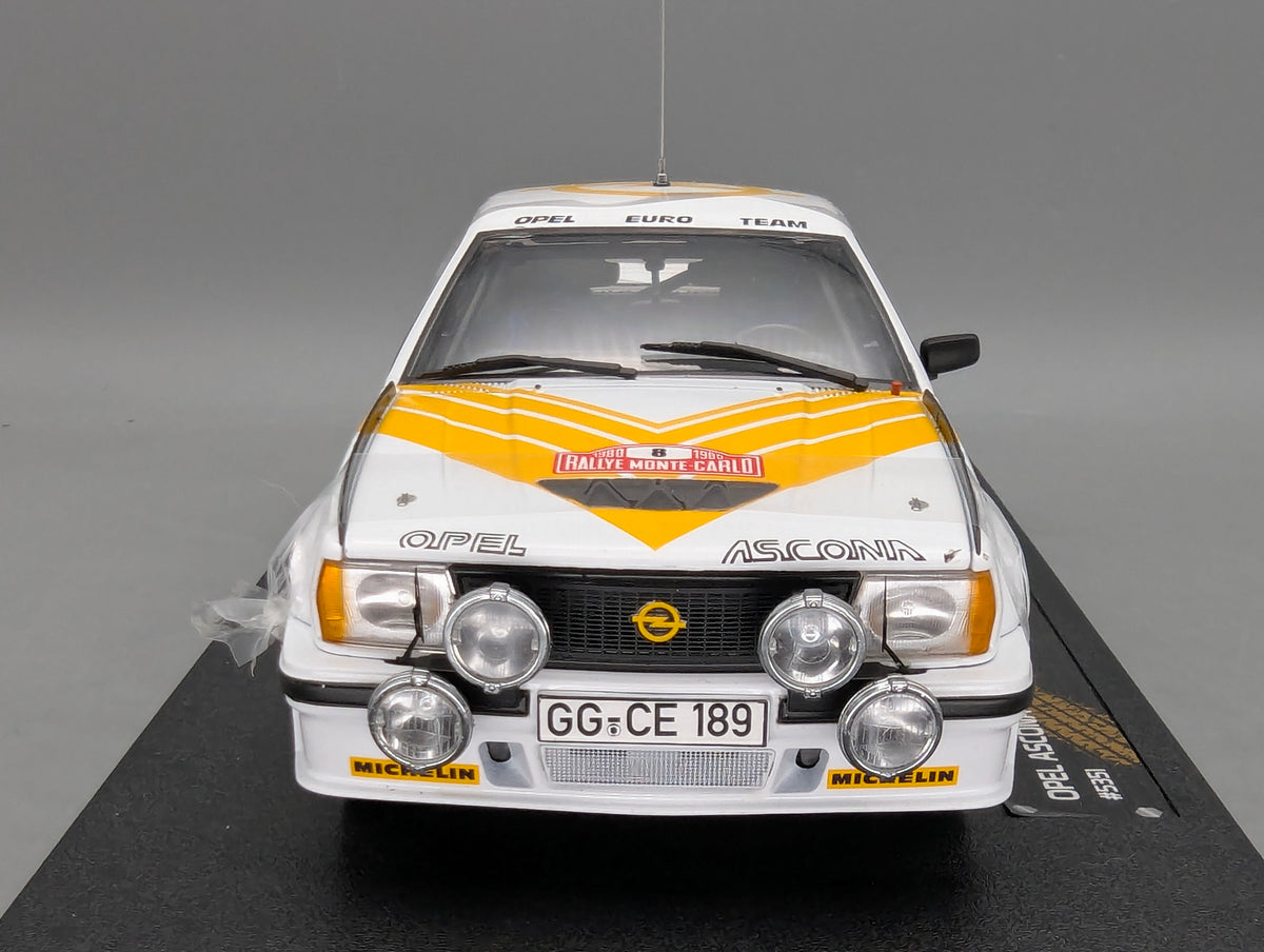 Modellautos 1:12 Sun Star Opel Ascona 400 Rally Rallye Monte Carlo 1980 #8 mit OVP