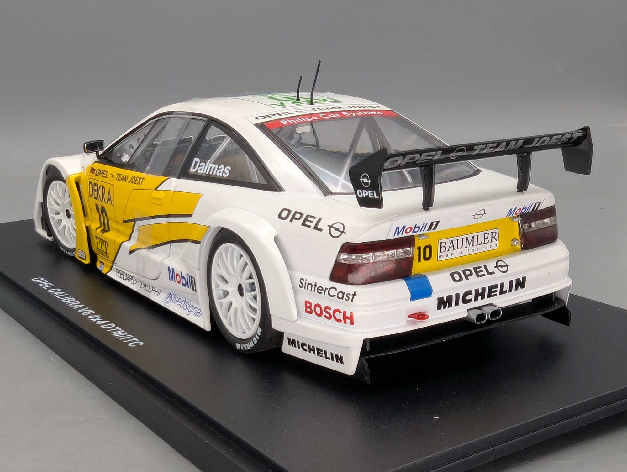 Model Cars 1:43 Minichamps Mercedes Benz SL65 AMG Black Series Silver with original packaging