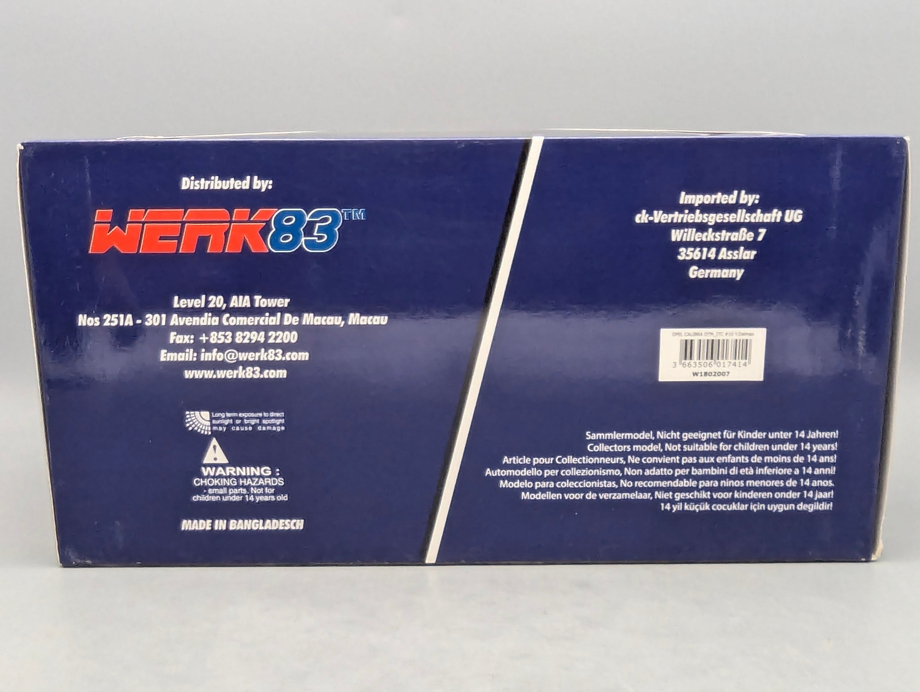 Model Cars 1:43 Minichamps Mercedes Benz SL65 AMG Black Series Silver with original packaging