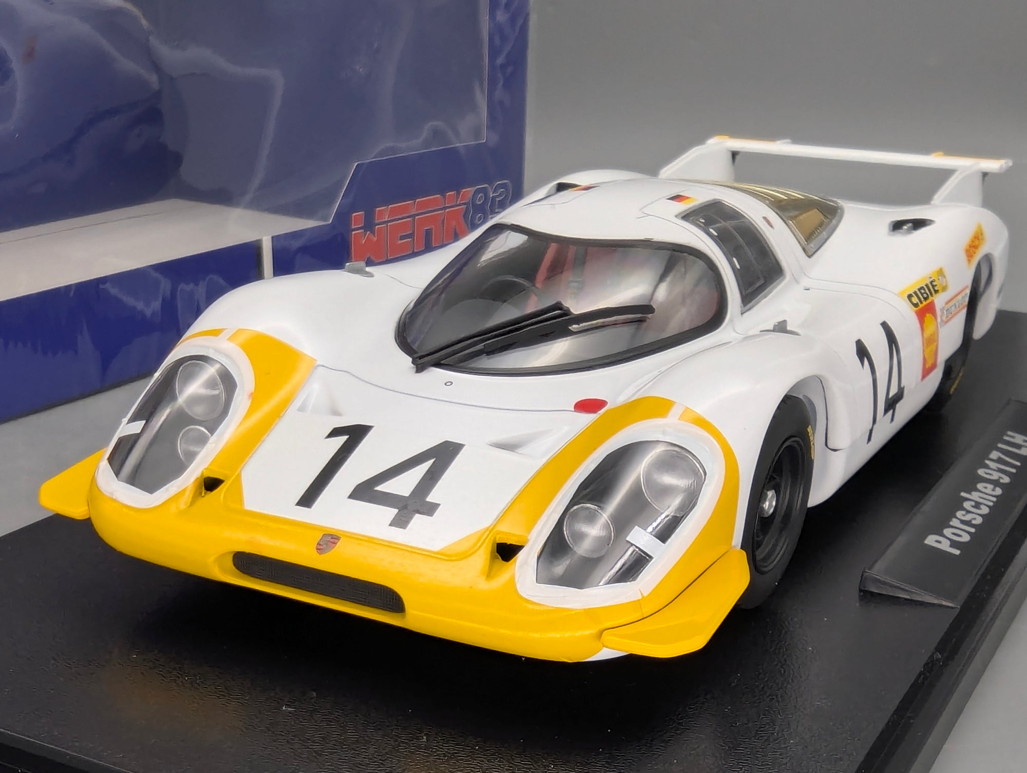 Modellautos 1:18 Werk83 Porsche 917 LH 24h Le Mans 1969 #14 Stommelen mit OVP