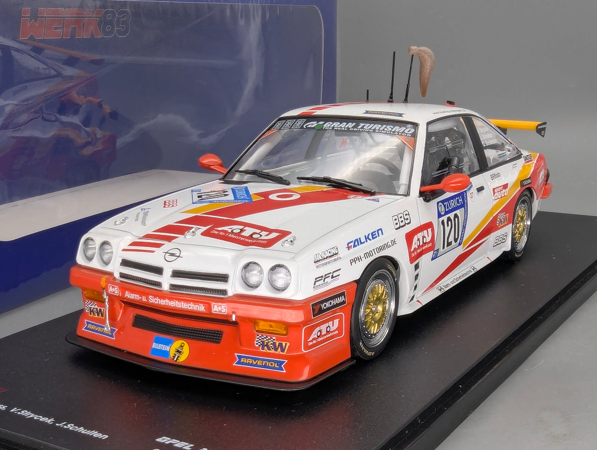 Modellautos 1:18 Werk83 Opel Manta 24h Nürburgring 2018 #120 mit OVP
