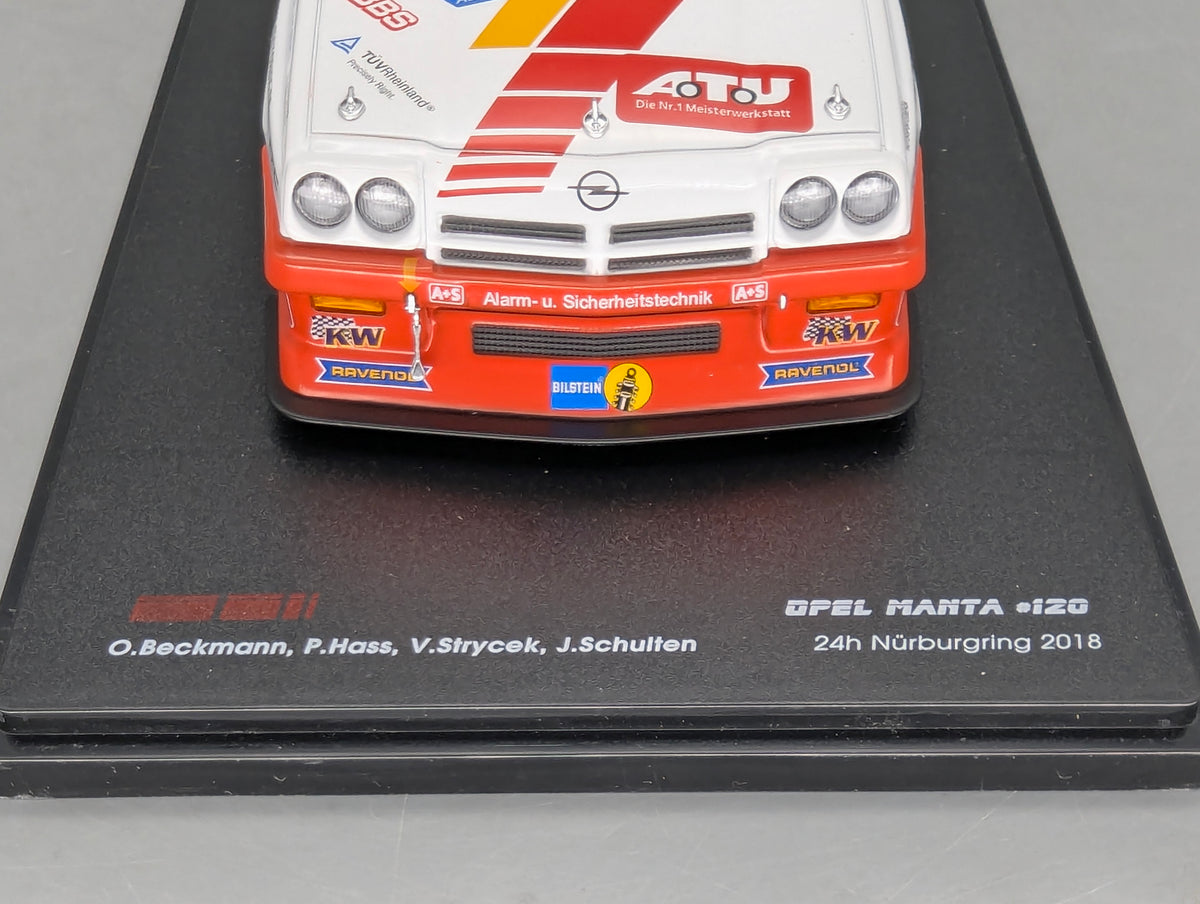 Modellautos 1:18 Werk83 Opel Manta 24h Nürburgring 2018 #120 mit OVP