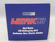 Modellautos 1:18 Werk83 Opel Manta 24h Nürburgring 2018 #120 mit OVP