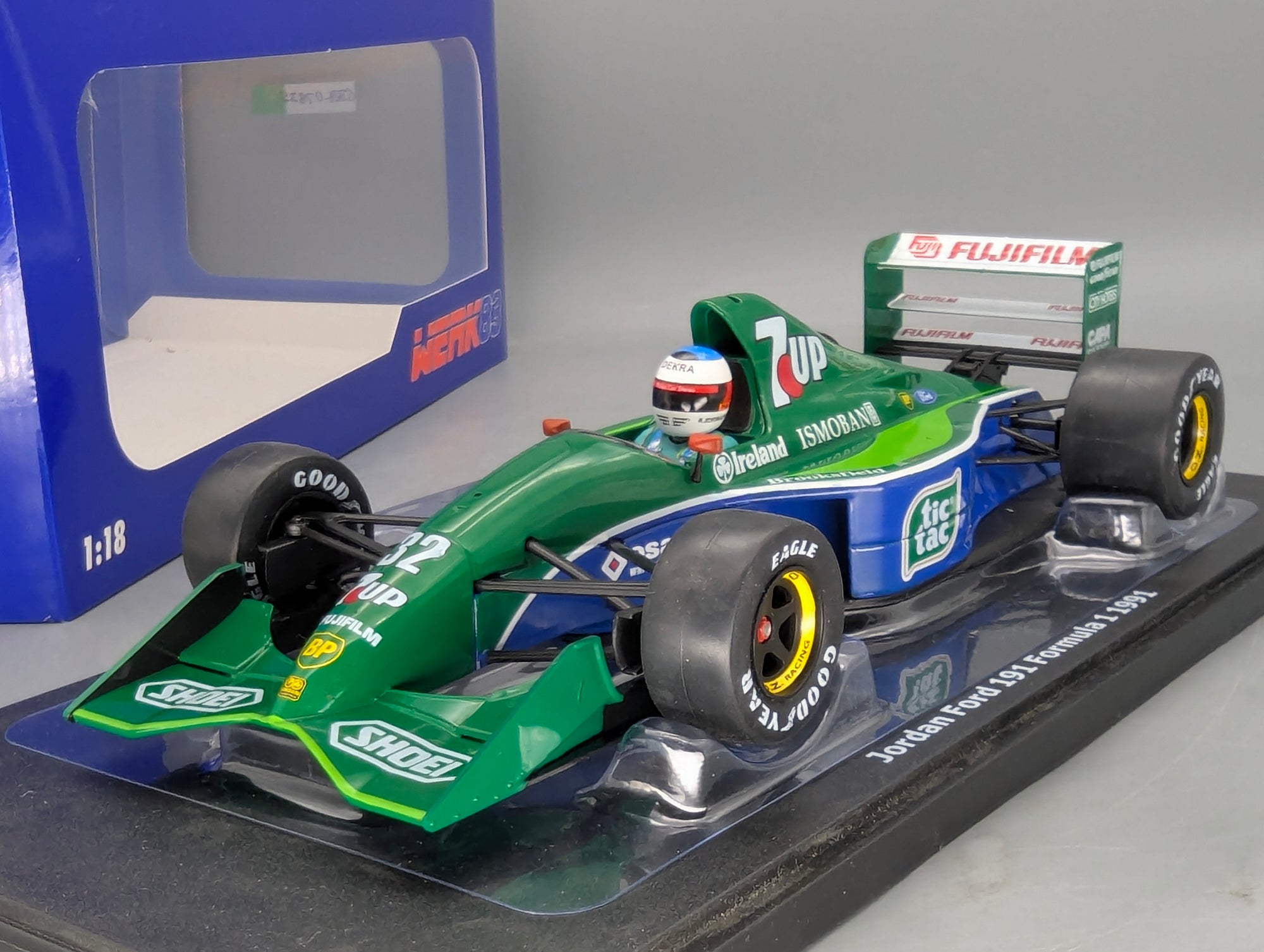 Modellautos 1:18 Werk83 Jordan J191 GP Belgien 1991 #32 Michael Schumacher mit OVP
