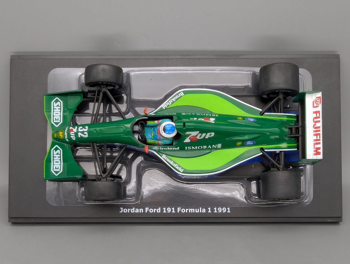 Modellautos 1:18 Werk83 Jordan J191 GP Belgien 1991 #32 Michael Schumacher mit OVP