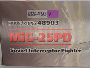 Flugzeug Modell Bausatz 1:48 ICM 48903 MiG-25PD Soviet Interceptor Fighter mit OVP