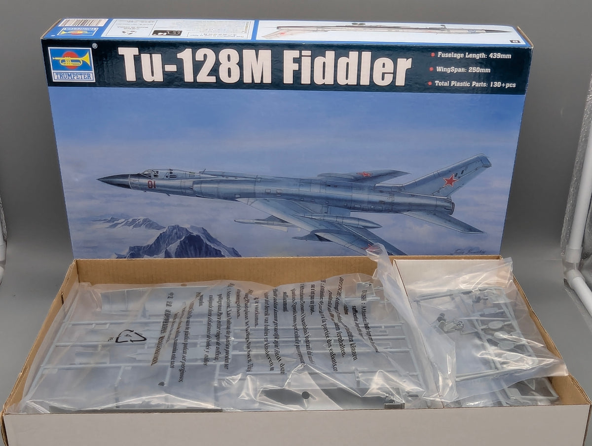 Flugzeug Modell Bausatz 1:72 Trumpeter 01687 Tupolew Tu-128M Fiddler mit OVP