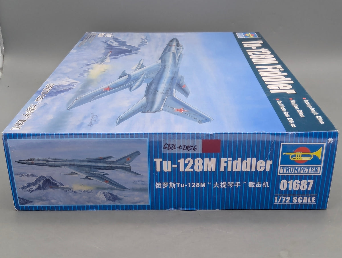Flugzeug Modell Bausatz 1:72 Trumpeter 01687 Tupolew Tu-128M Fiddler mit OVP
