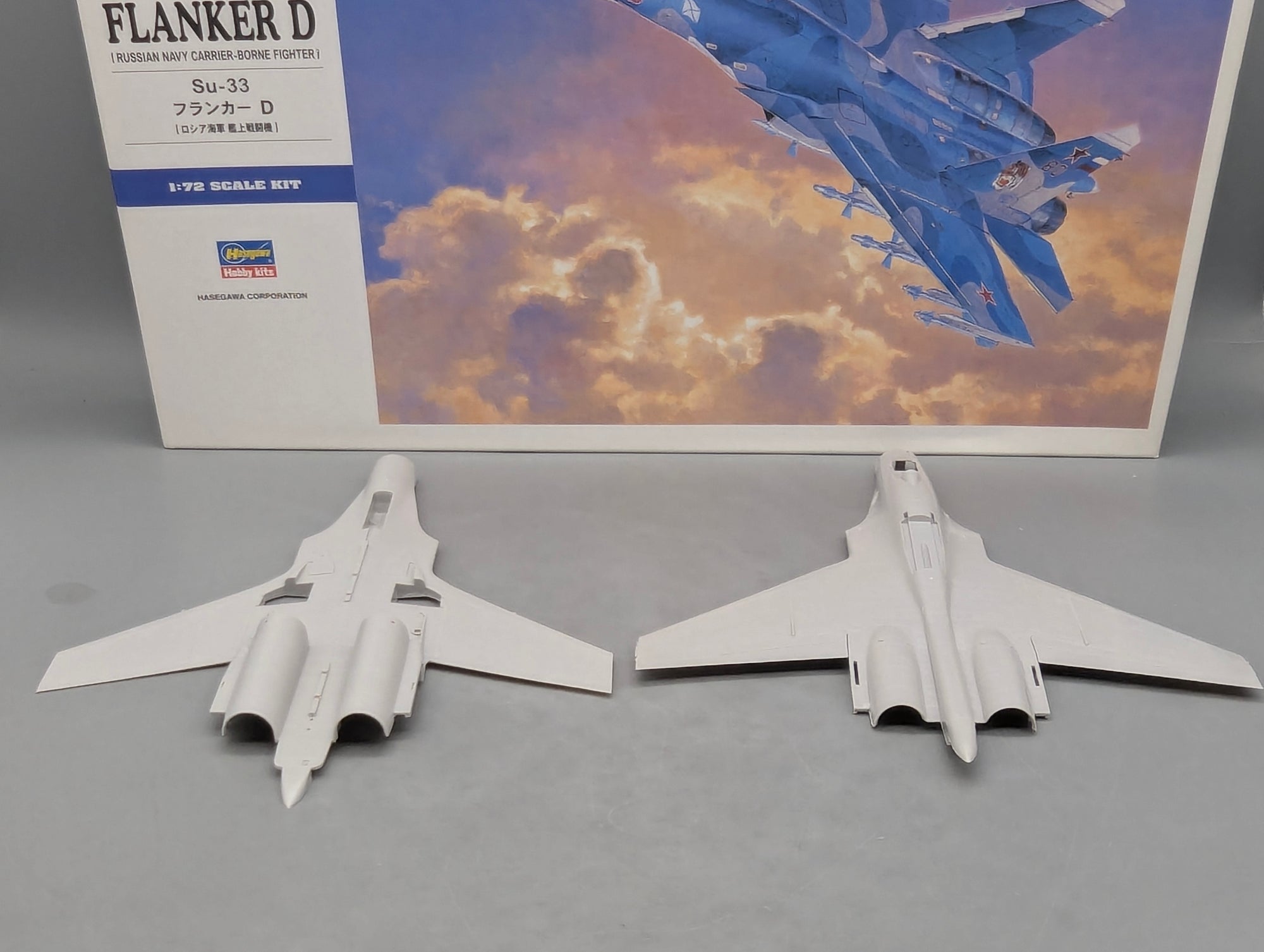 Flugzeug Modell Bausatz 1:72 Hasegawa 01565 Suchoi SU-33 Flanker D mit OVP