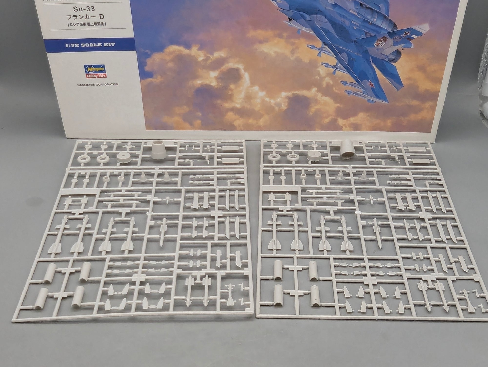 Flugzeug Modell Bausatz 1:72 Hasegawa 01565 Suchoi SU-33 Flanker D mit OVP