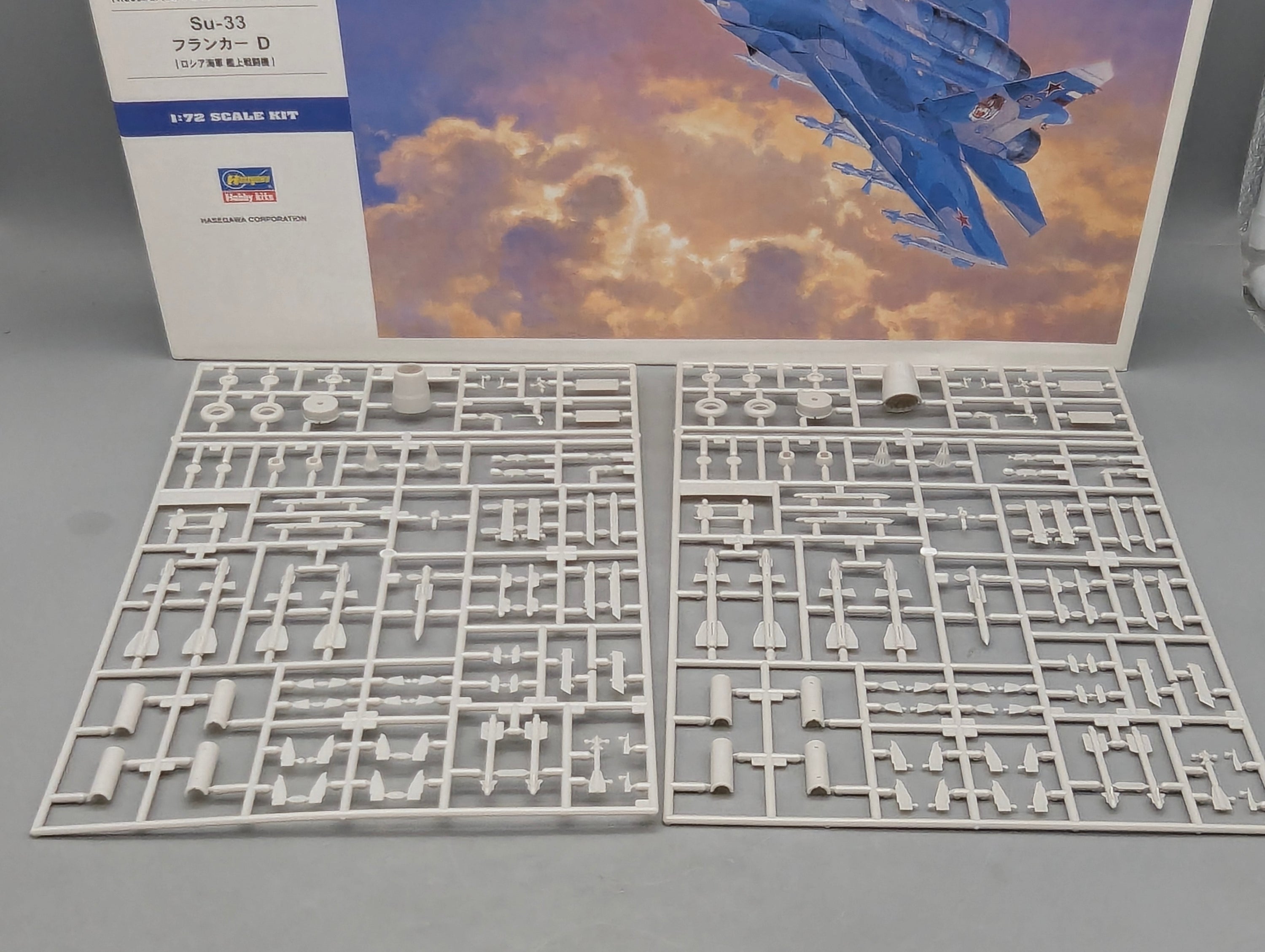 Flugzeug Modell Bausatz 1:72 Hasegawa 01565 Suchoi SU-33 Flanker D mit OVP