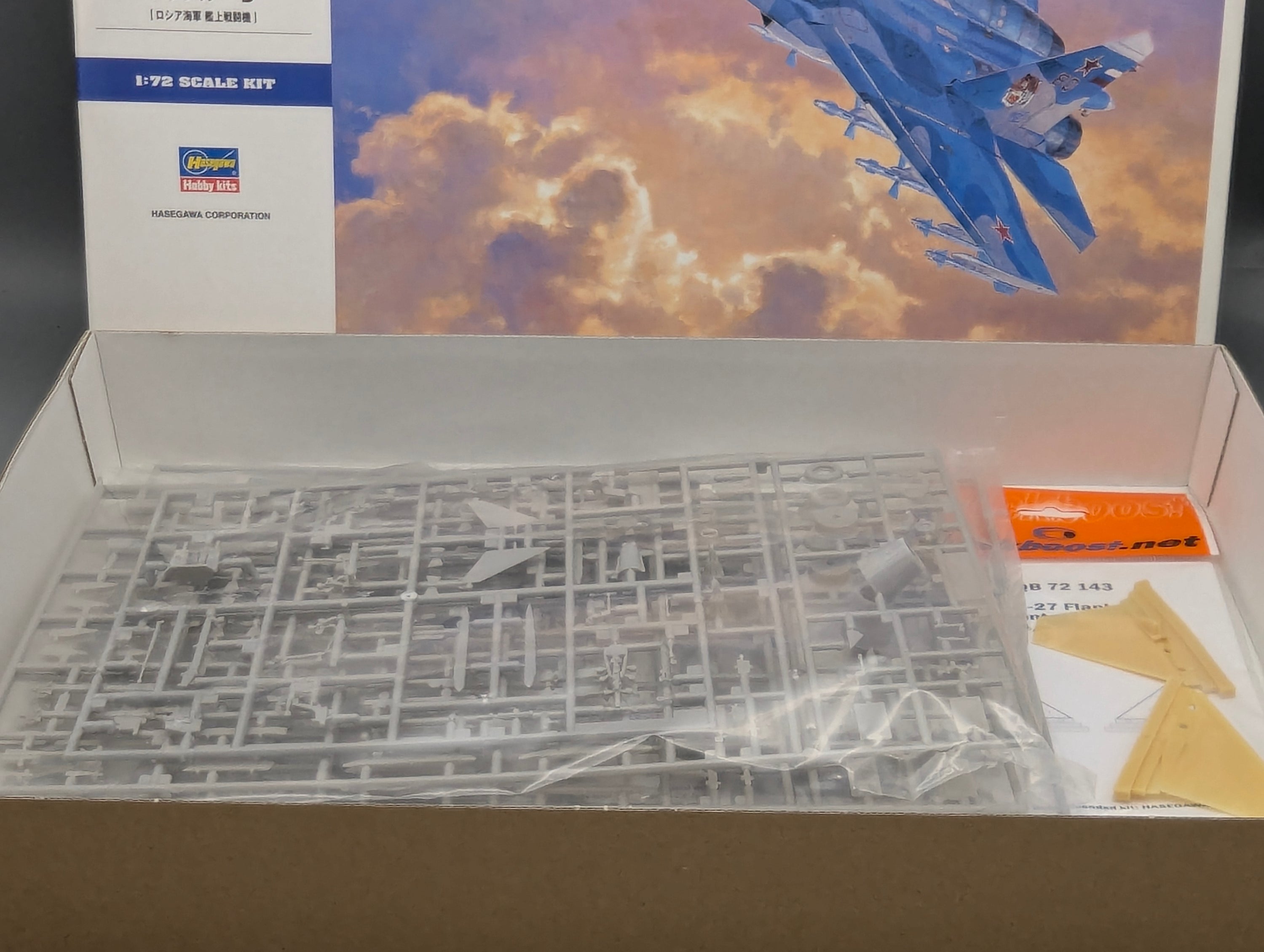 Flugzeug Modell Bausatz 1:72 Hasegawa 01565 Suchoi SU-33 Flanker D mit OVP