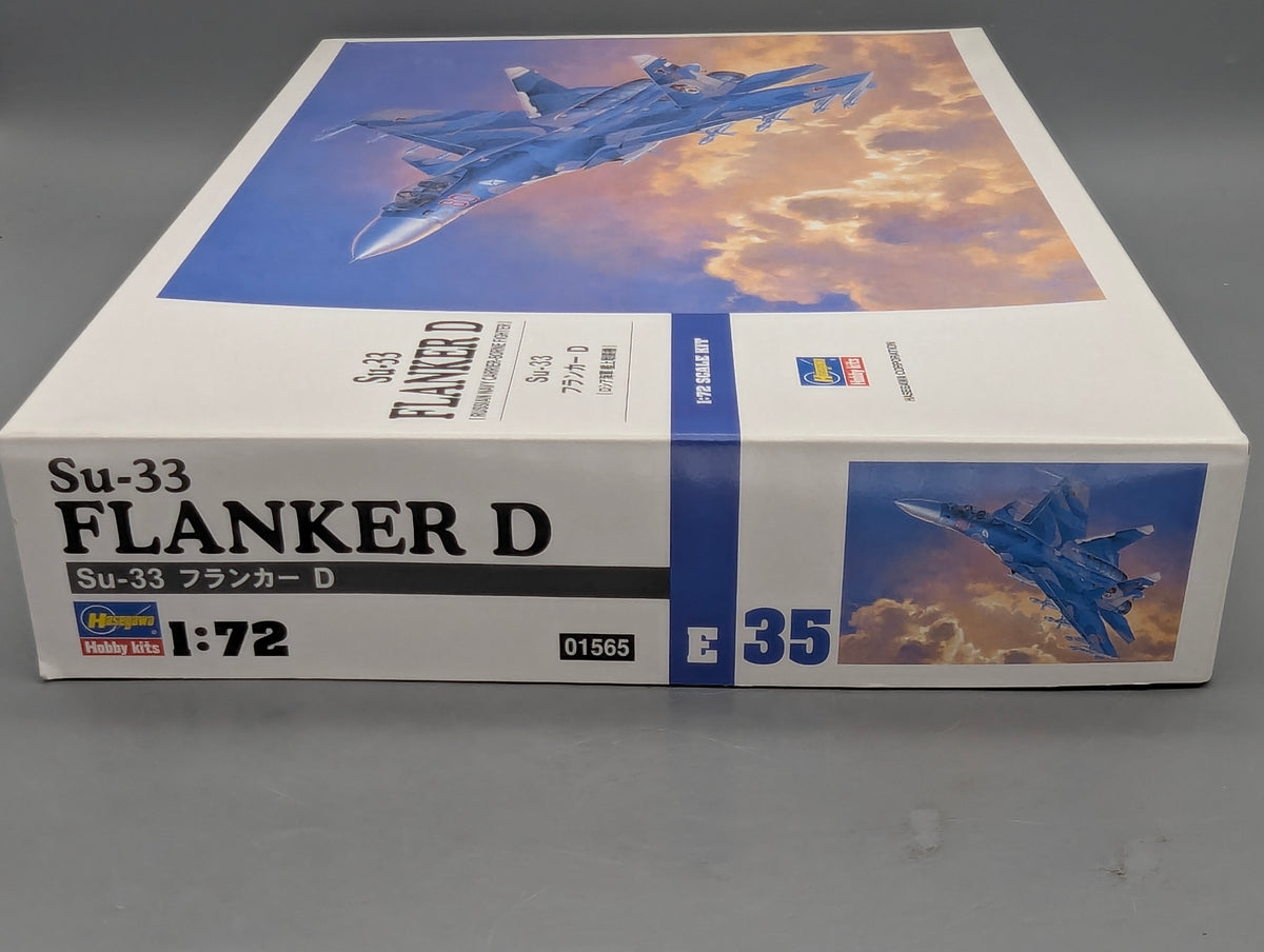 Flugzeug Modell Bausatz 1:72 Hasegawa 01565 Suchoi SU-33 Flanker D mit OVP