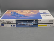 Flugzeug Modell Bausatz 1:72 Hasegawa 01565 Suchoi SU-33 Flanker D mit OVP