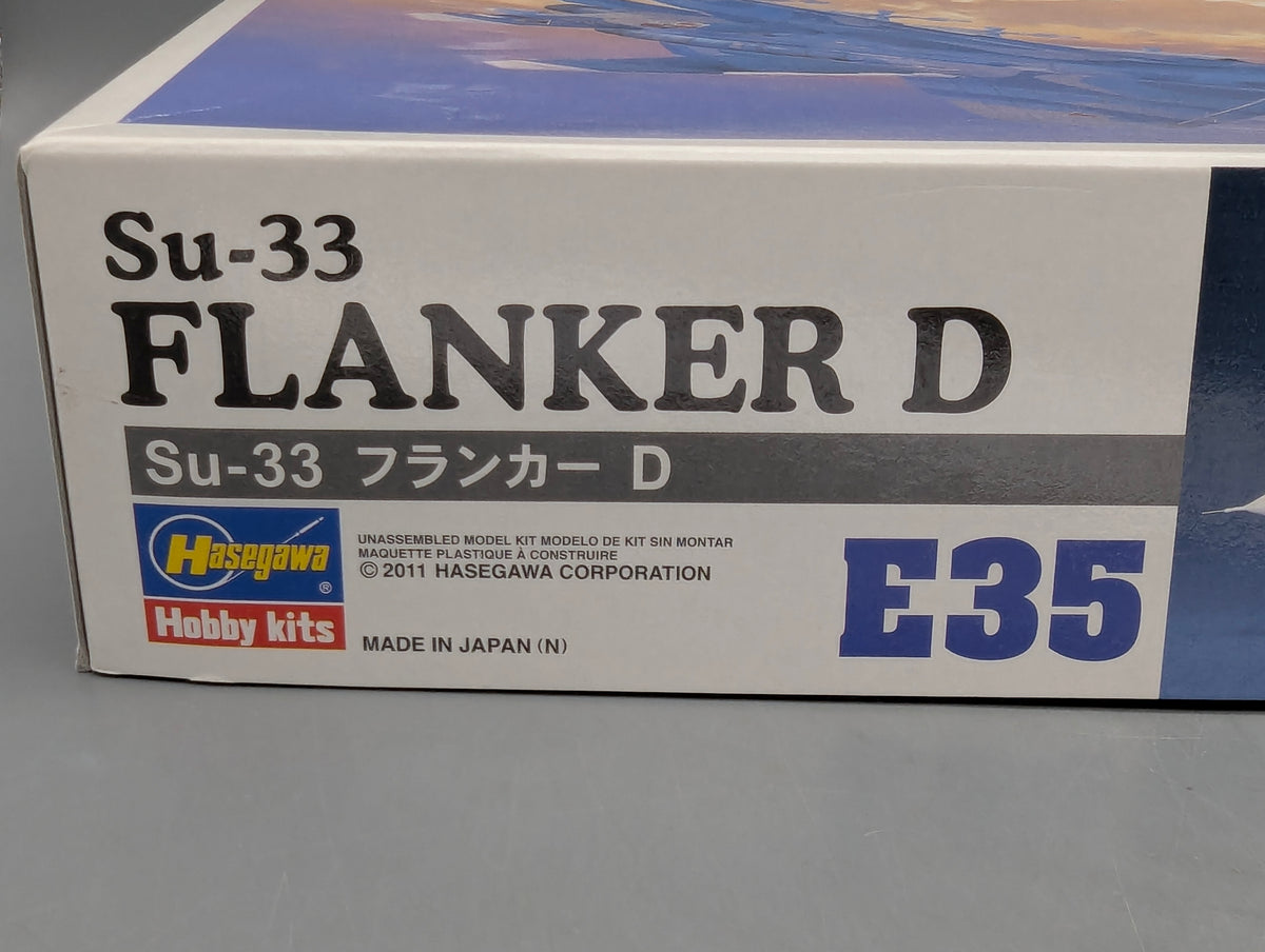 Flugzeug Modell Bausatz 1:72 Hasegawa 01565 Suchoi SU-33 Flanker D mit OVP