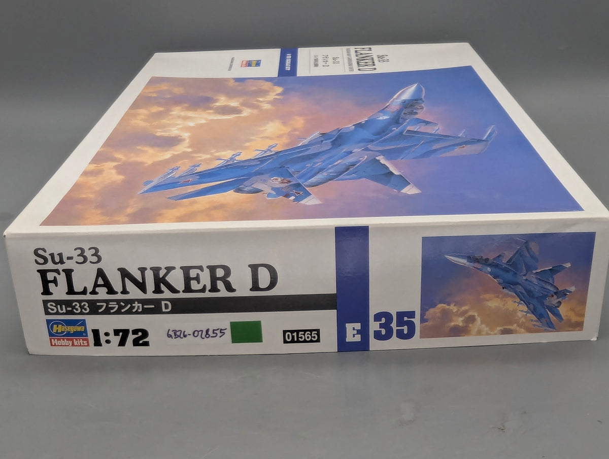 Flugzeug Modell Bausatz 1:72 Hasegawa 01565 Suchoi SU-33 Flanker D mit OVP