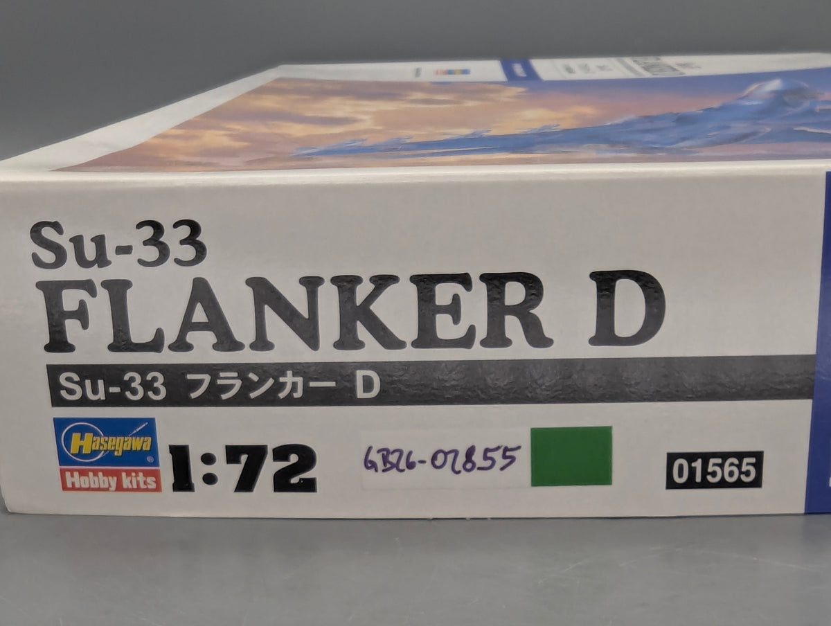 Flugzeug Modell Bausatz 1:72 Hasegawa 01565 Suchoi SU-33 Flanker D mit OVP