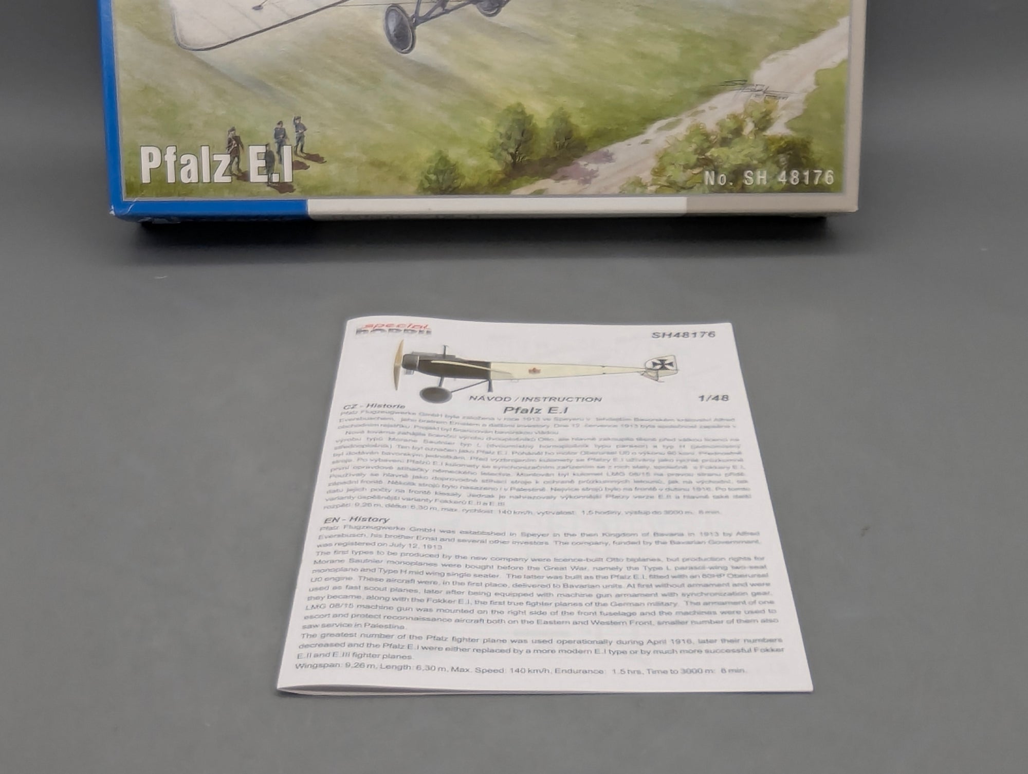 Flugzeug Modell Bausatz 1:48 Special Hobby 48176 Pfalz E.I mit OVP