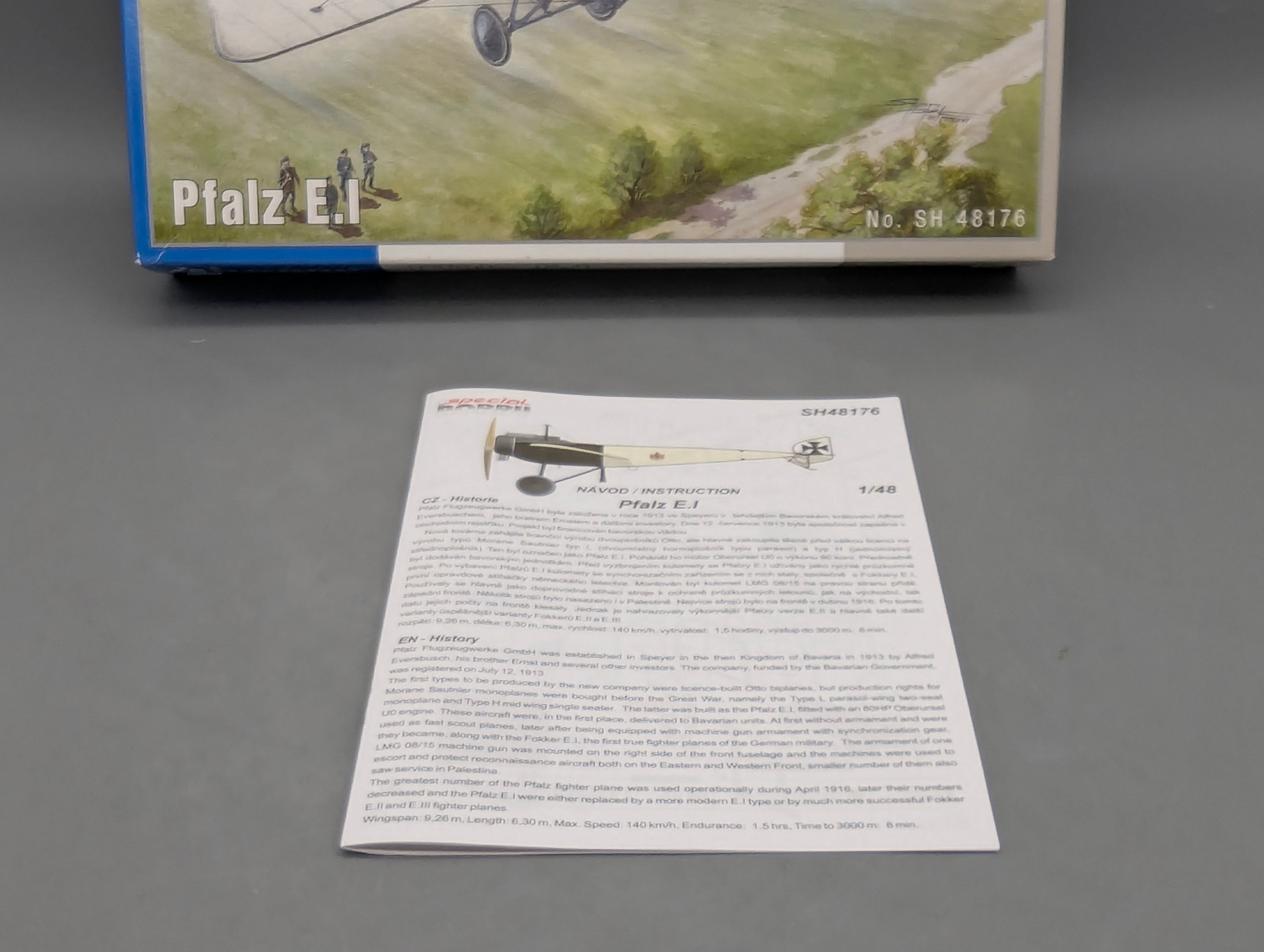 Flugzeug Modell Bausatz 1:48 Special Hobby 48176 Pfalz E.I mit OVP