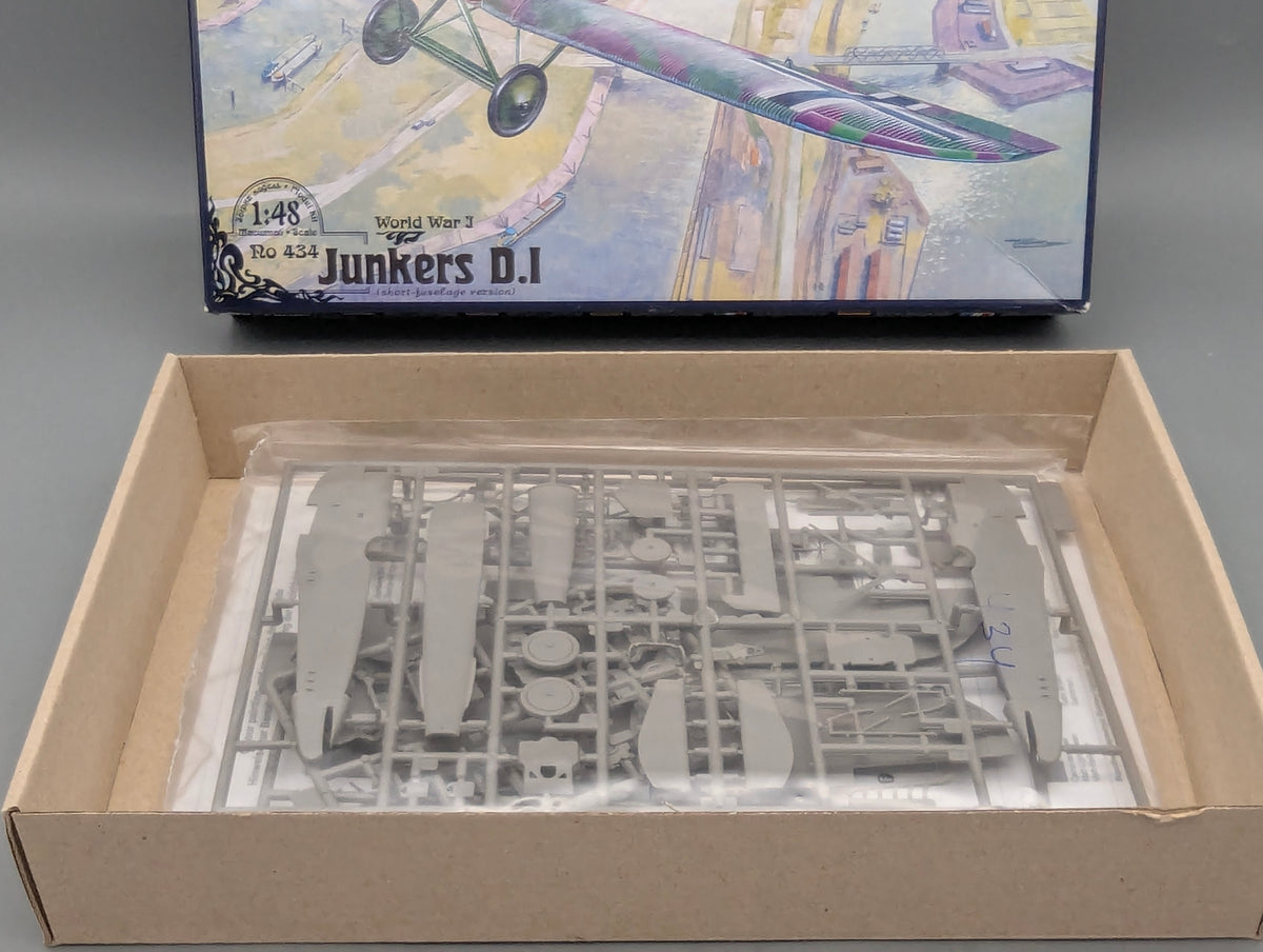 Flugzeug Modell Bausatz 1:48 Roden 434 Junkers D.I WW1 mit OVP