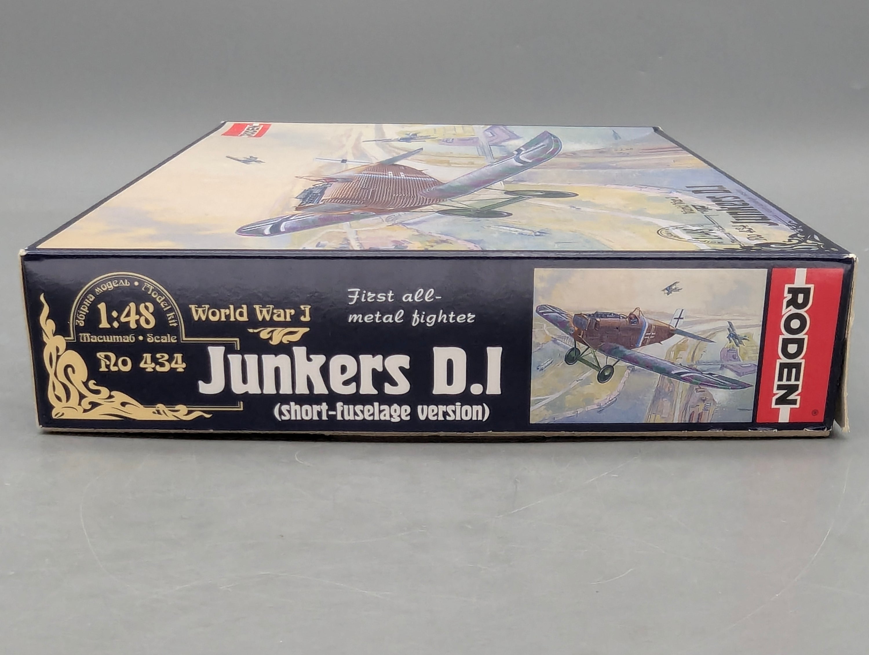 Flugzeug Modell Bausatz 1:48 Roden 434 Junkers D.I WW1 mit OVP