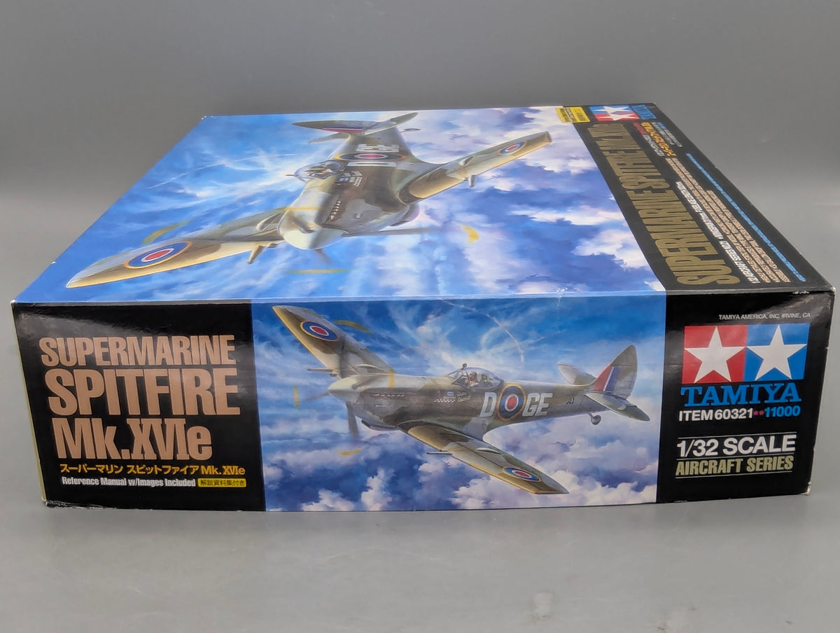 Flugzeug Modell Bausatz 1:32 Tamiya 60321 Supermarine Spitfire Mk.XVIe mit OVP