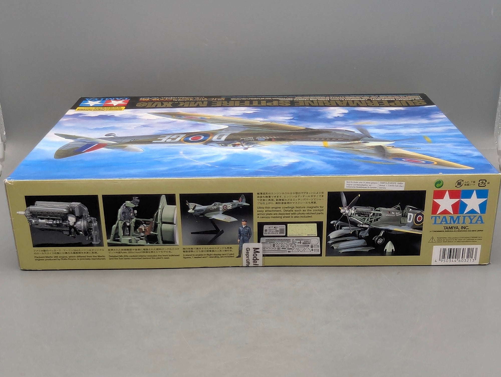 Flugzeug Modell Bausatz 1:32 Tamiya 60321 Supermarine Spitfire Mk.XVIe mit OVP