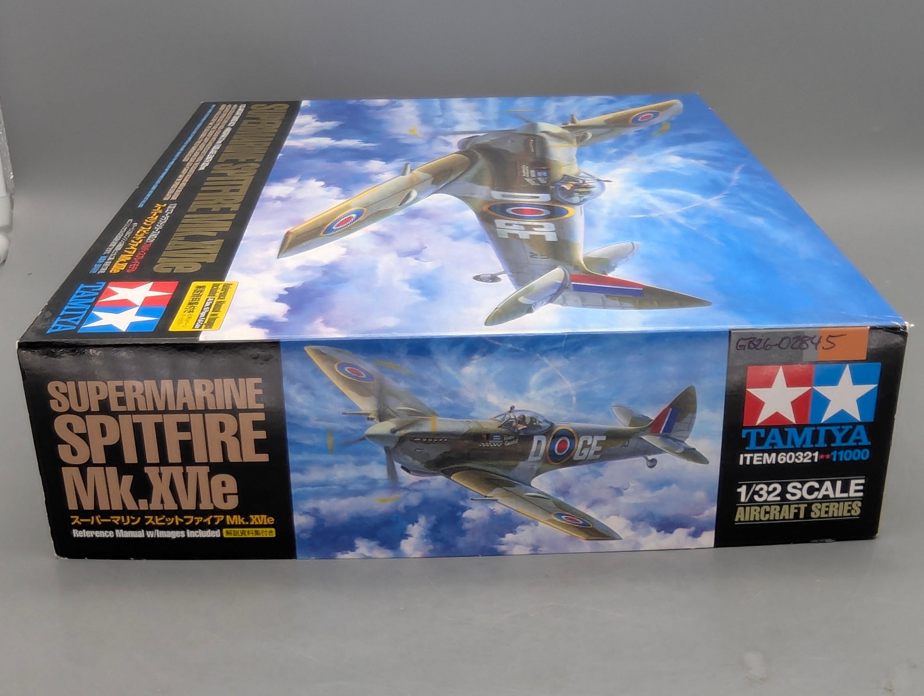 Flugzeug Modell Bausatz 1:32 Tamiya 60321 Supermarine Spitfire Mk.XVIe mit OVP