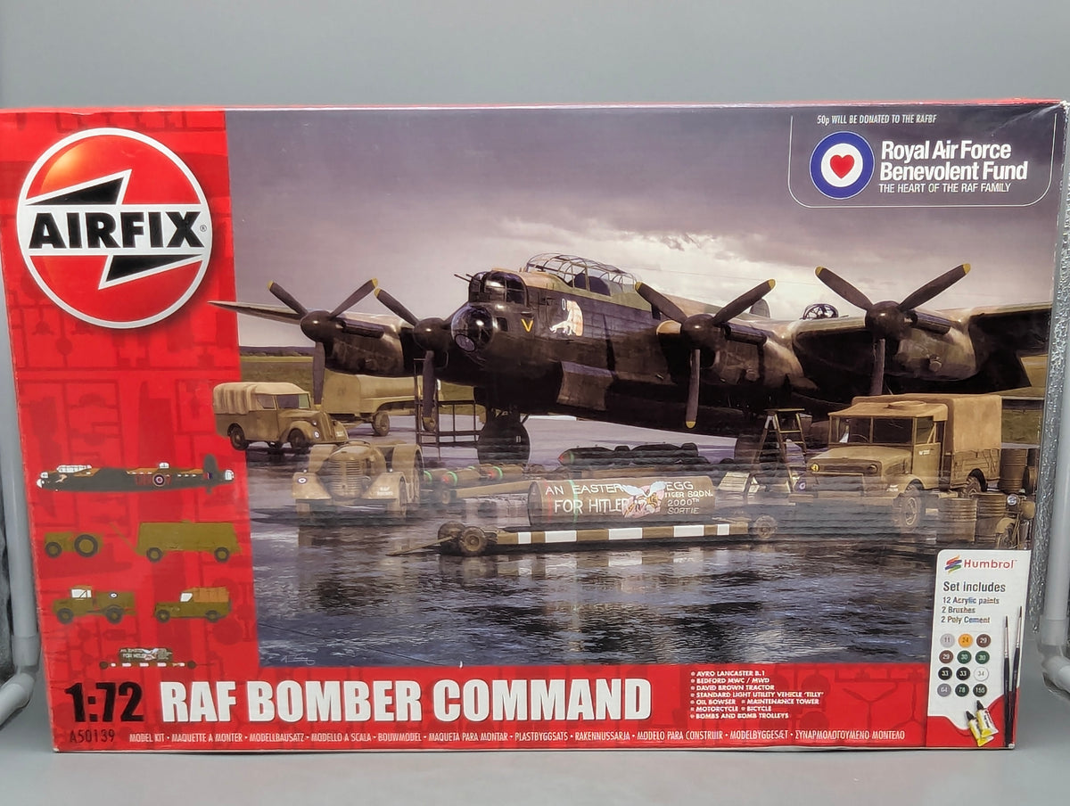 Flugzeug Modell Bausatz 1:72 Airfix A50139 Royal Air Force RAF Bomber Command mit OVP