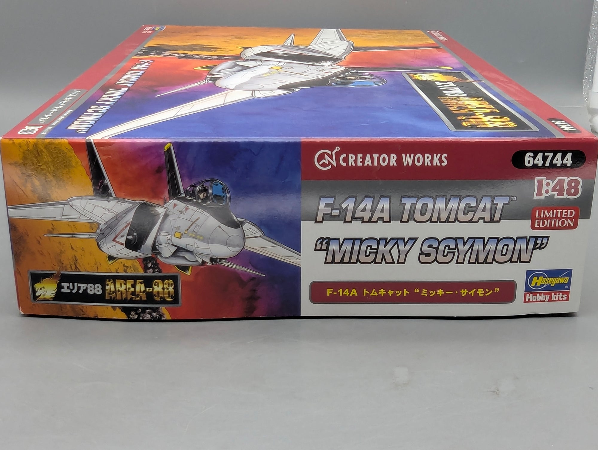 Flugzeug Modell Bausatz 1:48 Hasegawa 64744 F-14A Tomcat Micky Scymon mit OVP