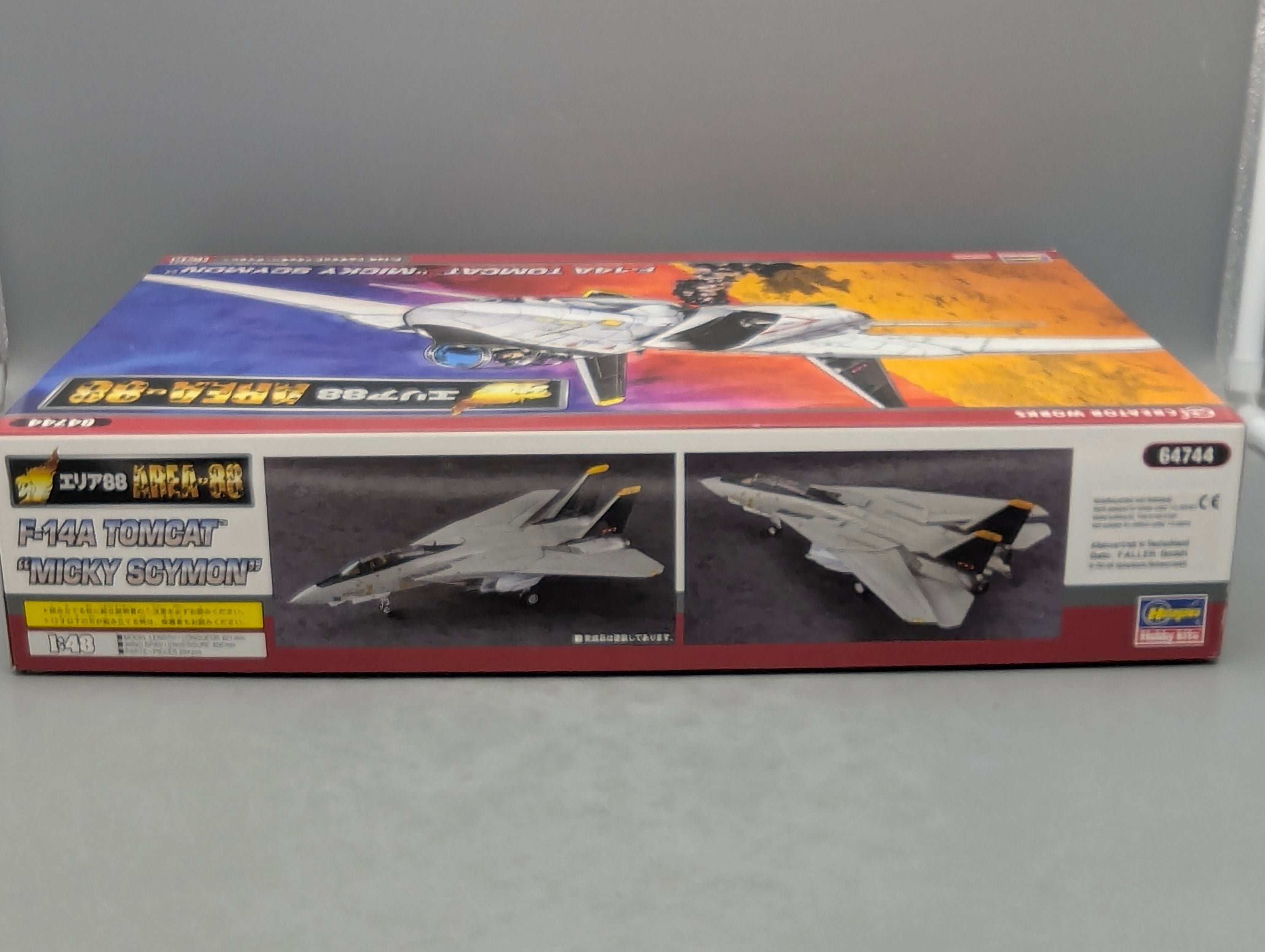 Flugzeug Modell Bausatz 1:48 Hasegawa 64744 F-14A Tomcat Micky Scymon mit OVP