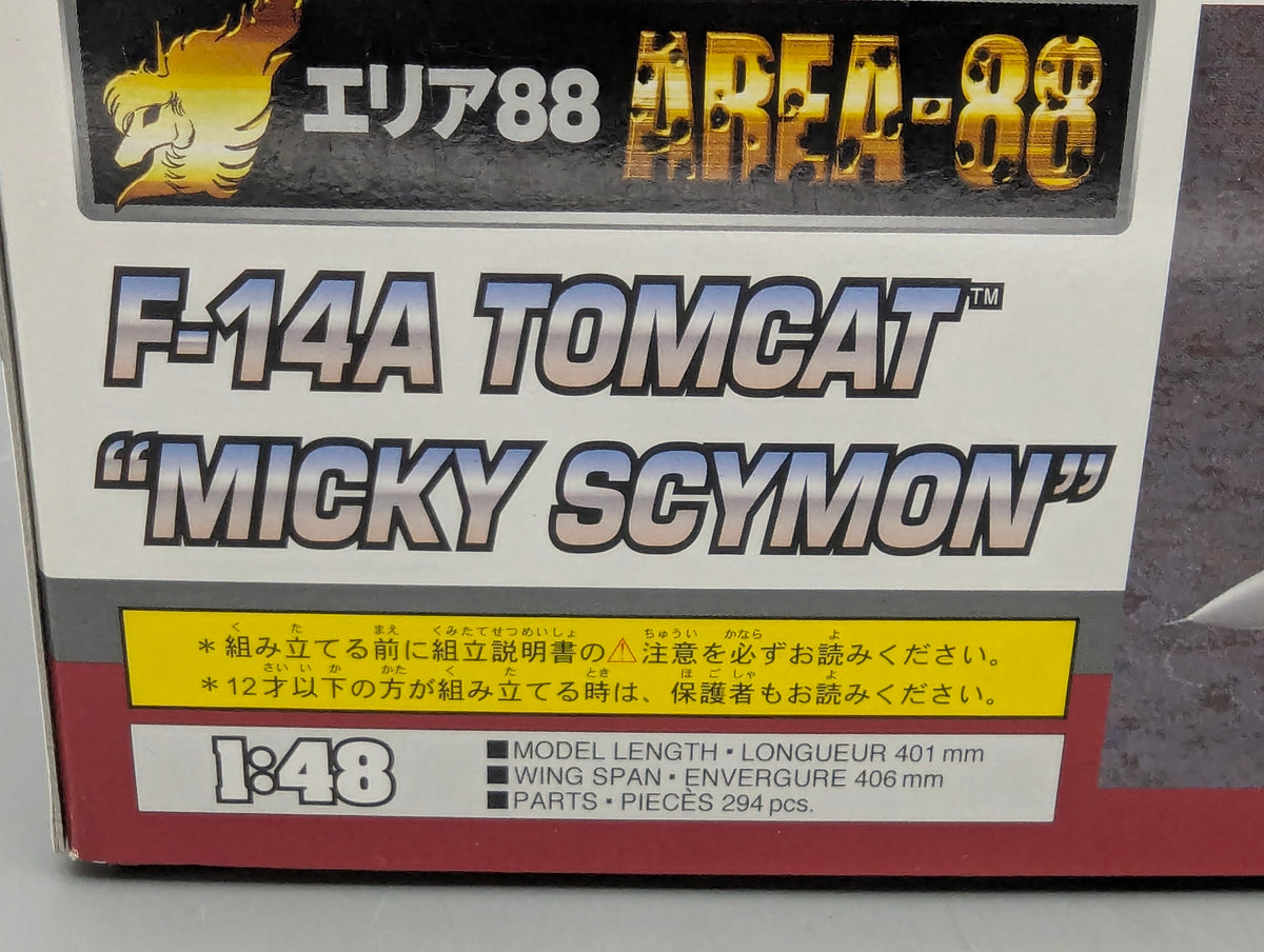 Flugzeug Modell Bausatz 1:48 Hasegawa 64744 F-14A Tomcat Micky Scymon mit OVP