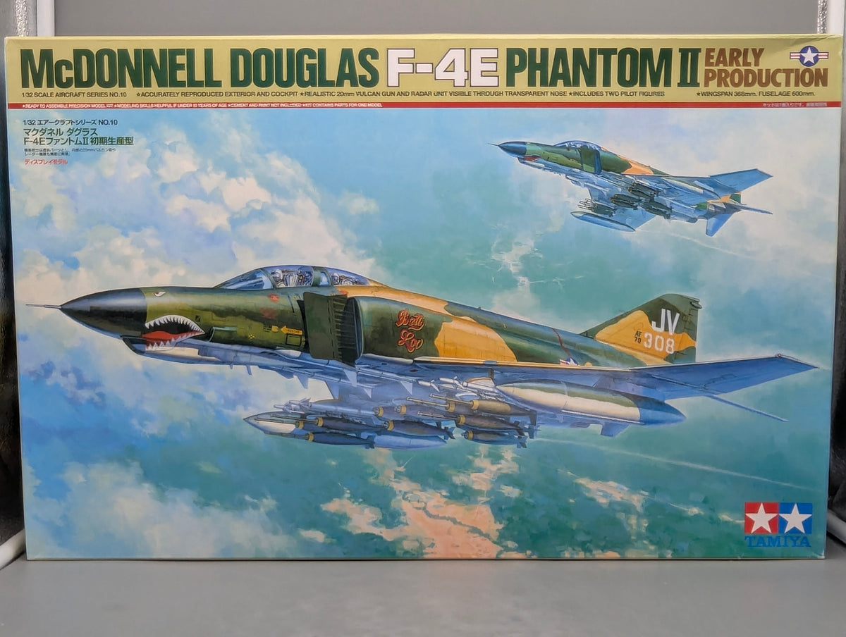 Flugzeug Modell Bausatz 1:32 Tamiya 60310 McDonnel Douglas F-4E Phantom II OVP