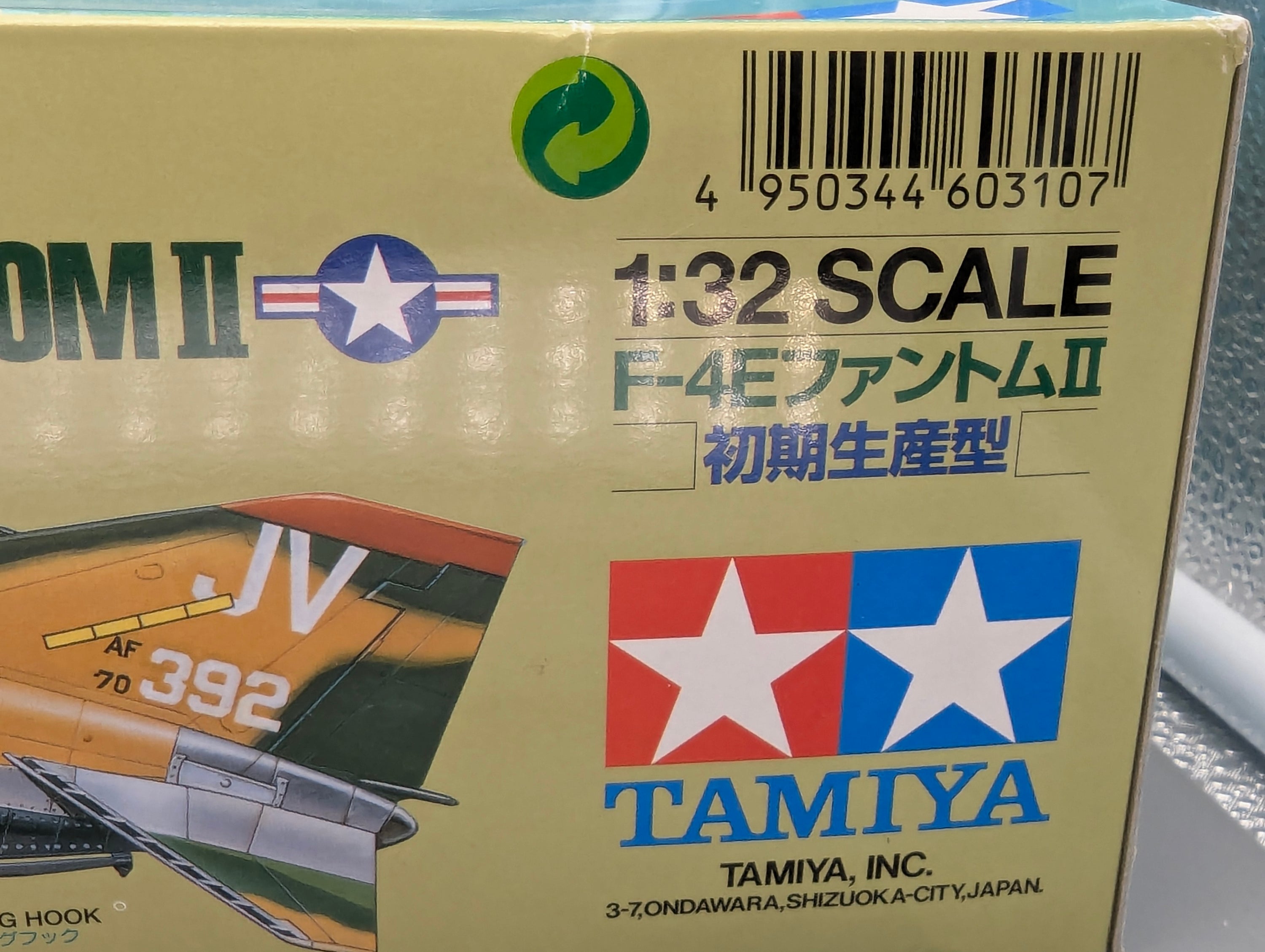 Flugzeug Modell Bausatz 1:32 Tamiya 60310 McDonnel Douglas F-4E Phantom II OVP