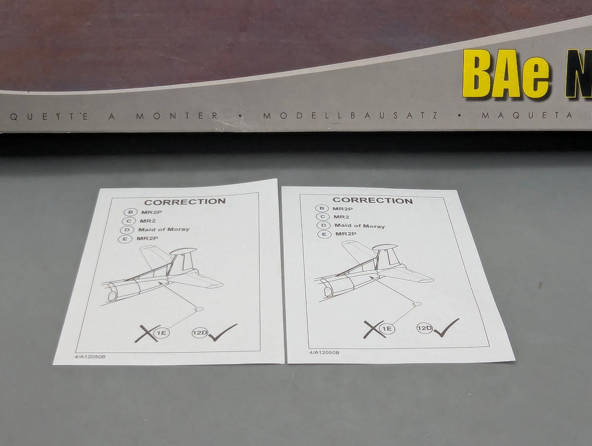 Flugzeug Modell Bausatz 1:72 Airfix A12050 BAe Nimrod mit OVP