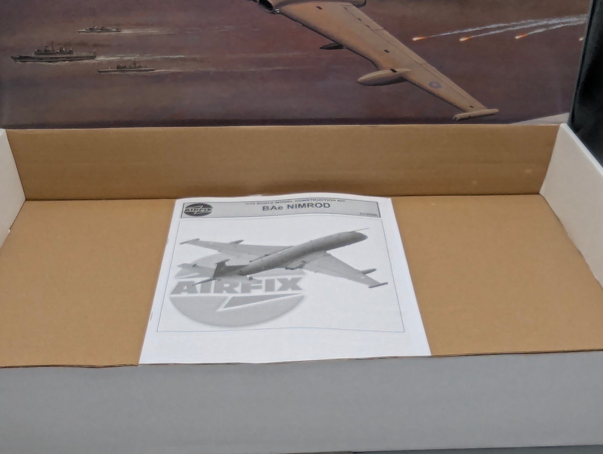 Flugzeug Modell Bausatz 1:72 Airfix A12050 BAe Nimrod mit OVP