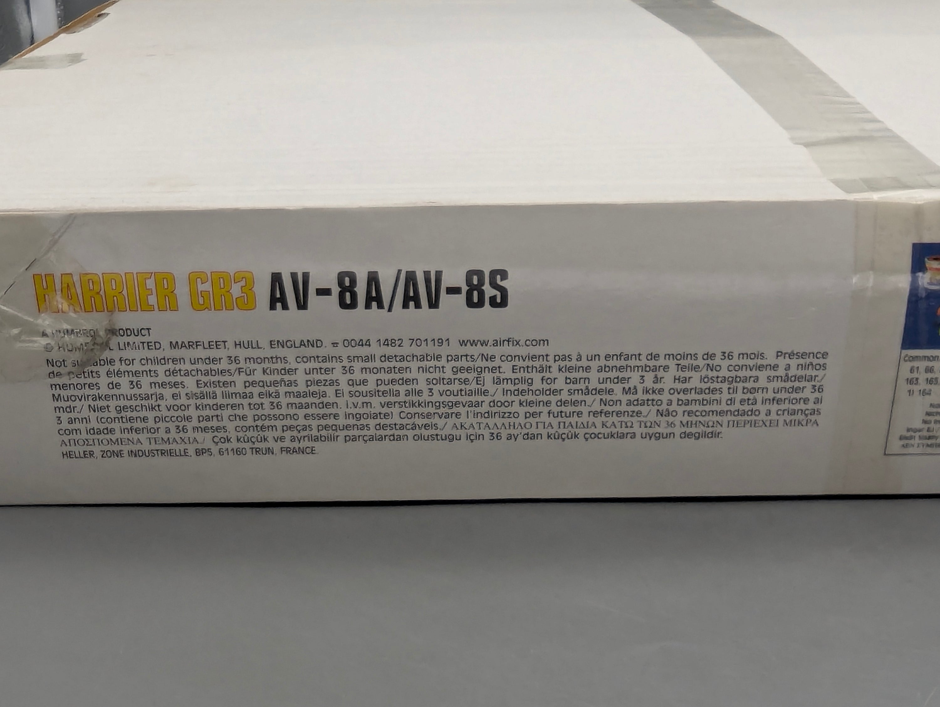 Flugzeug Modell Bausatz 1:24 Airfix 18003 BAe Harrier GR3/AV-8A/AV-8S mit OVP