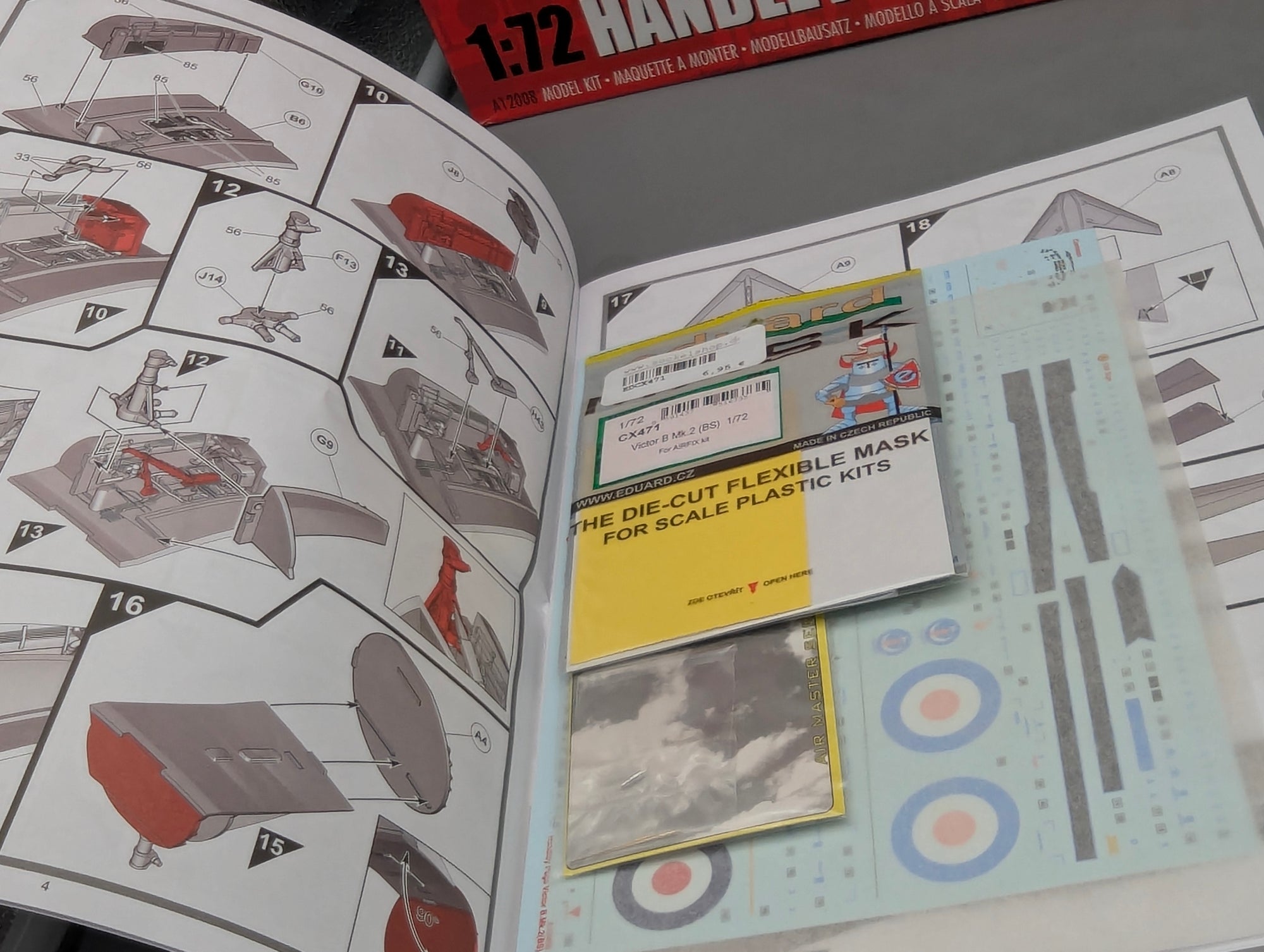 Flugzeug Modell Bausatz 1:72 Airfix A12008 Handley Page Victor B.Mk.2(BS) mit OVP